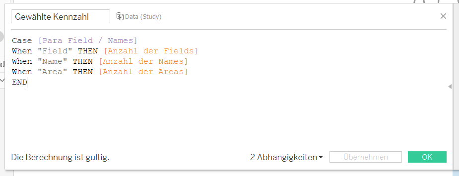 For each (1), calculate the (2) for every (3).