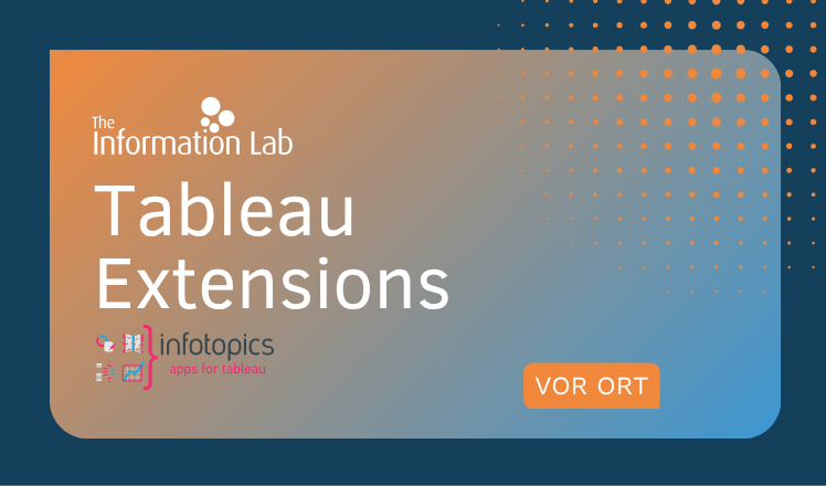 BEENDET: Next Level Analytics: Tableau Extensions im Fokus BEENDET: Next Level Analytics: Tableau Extensions im Fokus