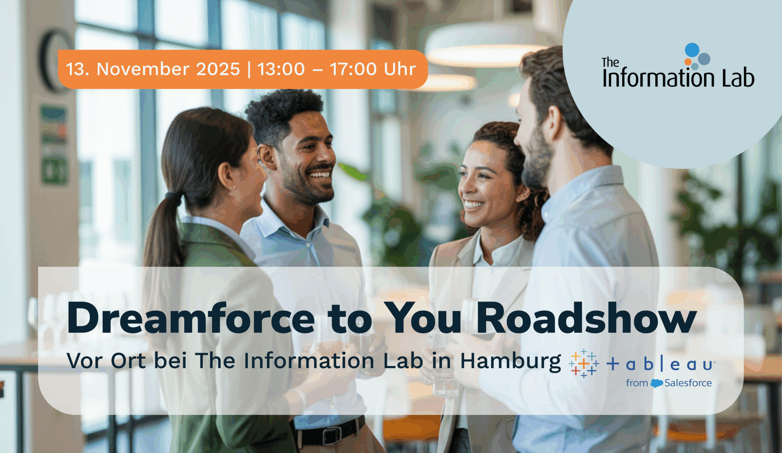 NEU & ANGESAGT<br>Dreamforce Event in Hamburg