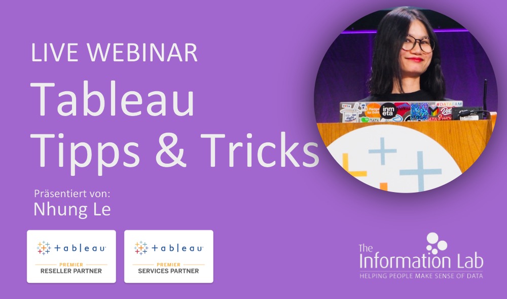 Tableau Speed Tipping: 20 Tipps & Tricks – live mit Nhung Le! Tableau Speed Tipping: 20 Tipps & Tricks – live mit Nhung Le!