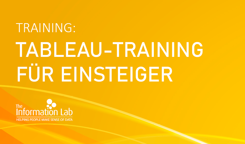 Tableau Training für Einsteiger Tableau Training für Einsteiger