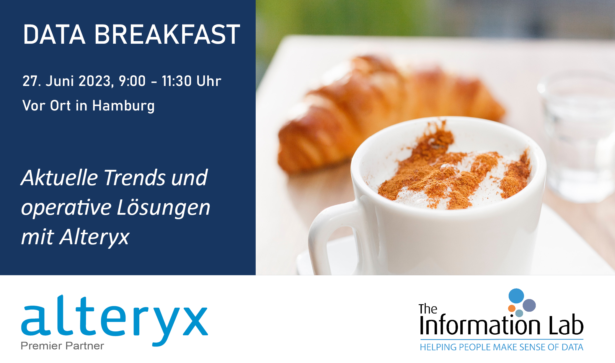 Data Breakfast with Alteryx and The Information Lab