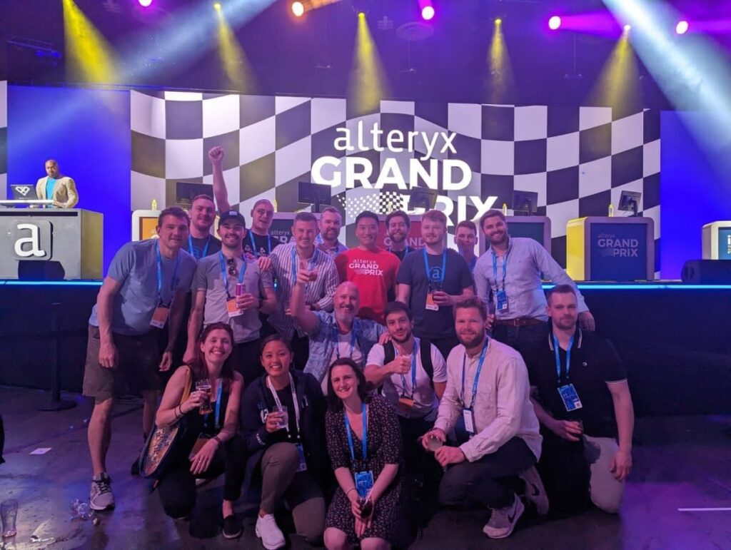 Alteryx Inspire 2023 Grand Prix Teamphoto