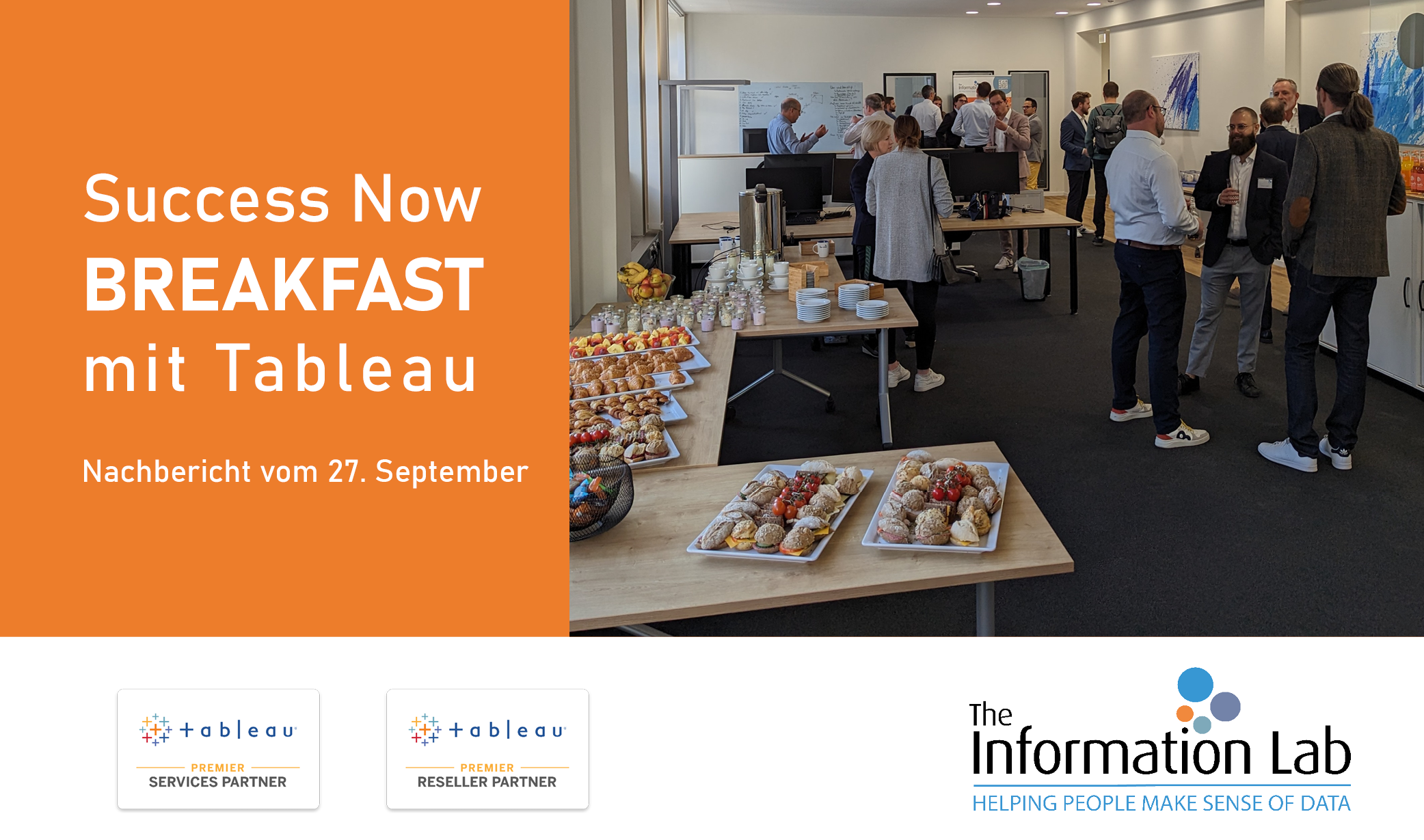 Nachbericht: „Success Now Breakfast“ mit Tableau war ein voller Erfolg