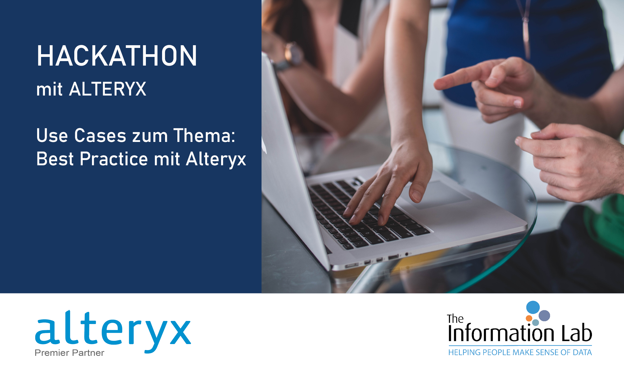 Datenanalyse im Fokus – Erfolgreicher Hackathon mit Alteryx bei The Information Lab