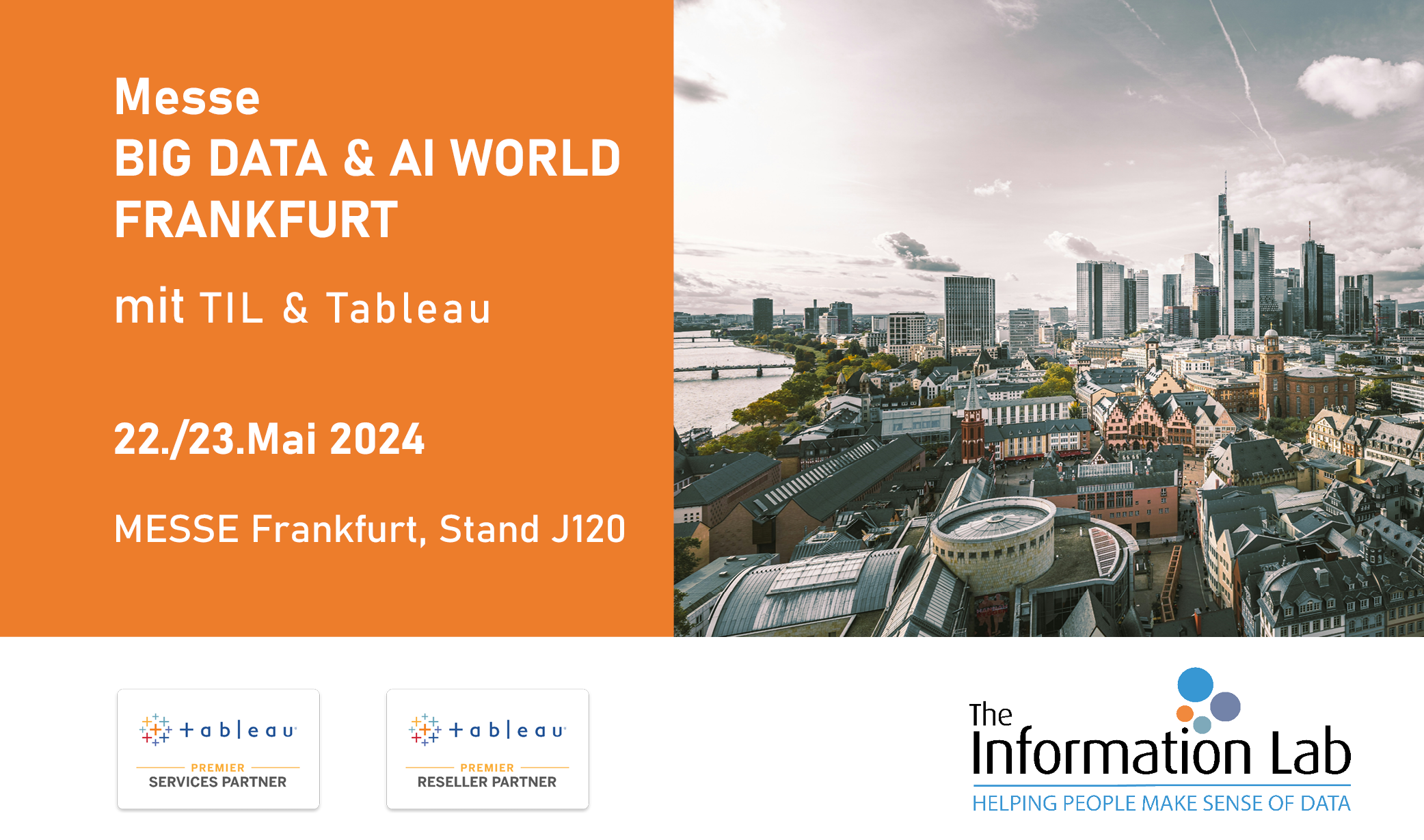 Messe Big Data + AI World Frankfurt  mit TIL & Tableau