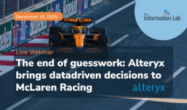 The end of guesswork:<br>Alteryx brings data-driven decisions to McLaren Racing