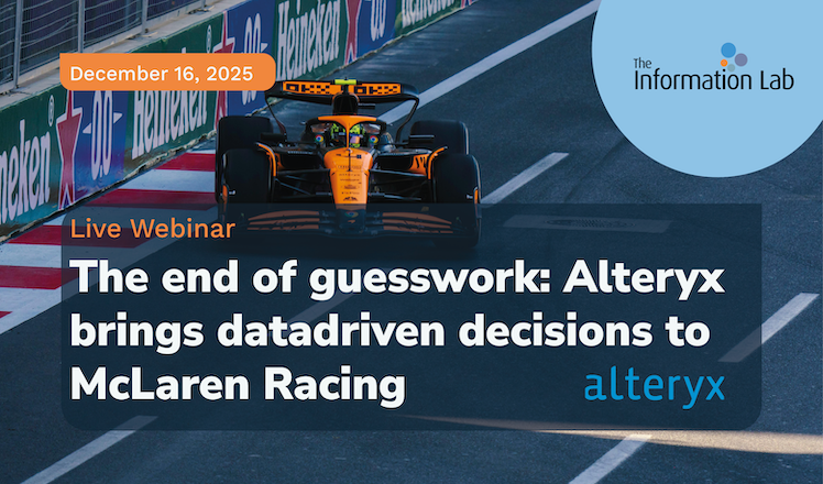 The end of guesswork:<br>Alteryx brings data-driven decisions to McLaren Racing
