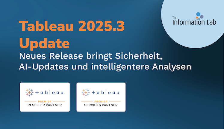 Tableau 2025.3 – Neues Release bringt Sicherheit, AI-Updates und intelligentere Analysen