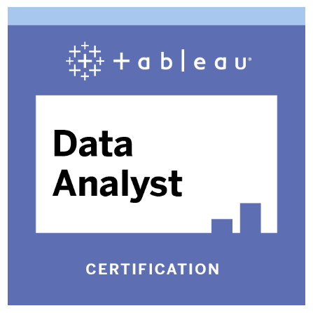 Data Analyst Certification