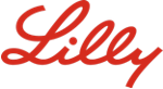 Rote, geschwungene Schrift mit dem Namen "Lilly".