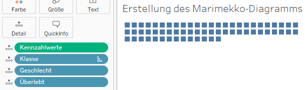 Schritt 10: Dimensionen aus dem Spaltencontainer auf Detail verschieben